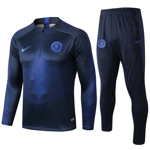 Chandal Chelsea 2019/20 Azul Marino Negro